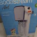 SodaStream Art Sparkling Water Maker (White) with CO2 and Dishwasher Safe Bottle
