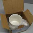 Bosmarlin Large Glossy Ceramic Coffee Mug, White Tea Cup for Office and Home, 18 oz, Suitable for Dishwasher and Microwave, 1 Pack (White)