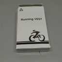 Zacro LED Reflective Vest with Chest Light 500LM, 5 RGB Colors High Visibility Rechargeable Light Up Running Vest IPX4 Night Safety Running Gear for Dog Walking, Cycling, Adjustable for Men Women Kids