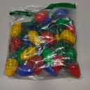 HAYATA Multi Color C9 Big Bulbs Classic Christmas Lights 50 LED 32ft Indoor Outdoor Home Yard Xmas Tree Decorations (Multi Color - 50LED)