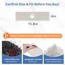 Lyxel Kitchen Faucet Mat, Quick Drying Diatomite Sink Faucet Mat Splash Guard for Kitchen, Water Absorbing Stone Tray for Sink, Absorbent Stone Drying Tray for Bathroom Counter