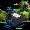 Electric Water Heater Chiller, AC 100240V 20L Aquarium Chiller ABS Housing Digital Display Intelligent Temperature Control 70W with Pump for Fish (US Plug Pump US Plug 110V)