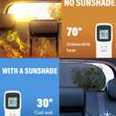 bylikeho Car Window Shade for Baby - UV Protection Sun Shade for Windshield, Rear and Back Windows - Car Accessories,Cooling for Summer
