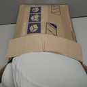 C CUSHION LAB Deep Sleep Pillow, Patented Ergonomic Contour Design for Side & Back Sleepers, Orthopedic Cervical Shape Gently Cradles Head & Provides Neck Support & Shoulder Pain Relief - Calm Grey