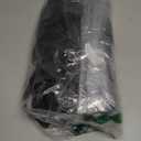 Greatever Snorkel Fins Adjustable Buckles Open Heel Swim Flippers Travel Size Short Swim Fins for Snorkeling Diving Swimming Adult Men Womens (Black)