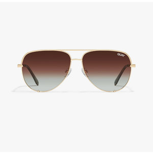 Quay - Sunglasses For Men & Women, Extra-Oversized Aviator Shades, UV Protected Lenses