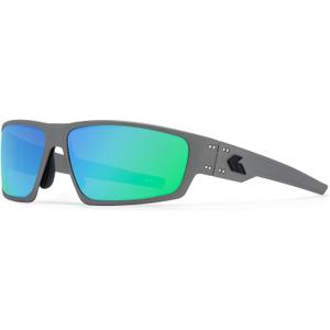 Gatorz Warhawk Hand Crafted Aluminum Polarized Lens Sunglasses - Made in The USA (Gunmetal Frame With Black Logo - Brown With Green Mirror Polarized Lens) Gatorz Warhawk Hand Crafted Aluminum Polarized Lens Sunglasses - Made in The USA (Gunmetal Frame With Black Logo - Brown With Green Mirror Polarized Lens)