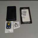 chubbycable ChubbyArmor LiteGo - Ultra-Thin Metal Heat Dissipation Evolved Case with Lens Protector & GripRing Phone Stand for iPhone 17 Pro Max, Dark Blue