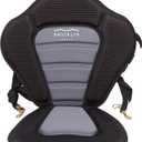 BKC UH-PS223 Universal Sit-On-Top Premium Memory Foam Padded Kayak Seat and Backrest with Adjustable Straps for Kayaking and Fishing by Brooklyn Kayak Company