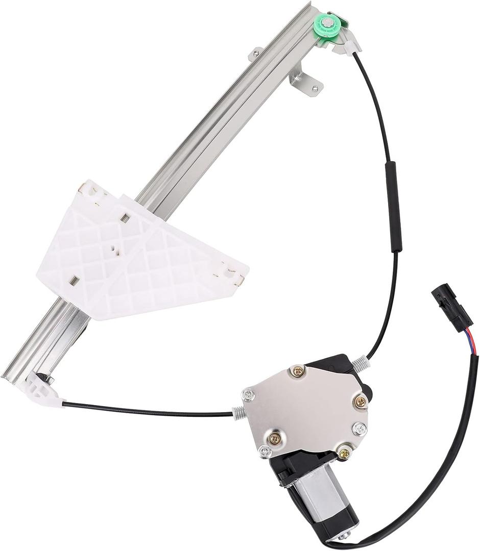 Obaee 741-375 Rear Right Passenger Side Power Window Lift Regulator with Motor Assembly Compatible with 2001-2004 Jeep Grand Cherokee, Replacement OEM 55363284AB