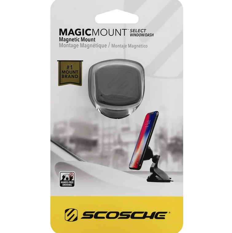 SCOSCHE MMWSM-RP MagicMount Select Magnetic Phone Suction Cup Mount