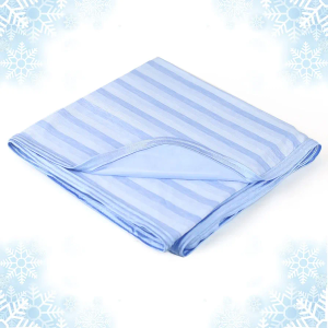 Ailemei Direct Cooling Blanket for Hot Sleepers,Double Sided Cold Effect,King Size Lightweight Breathable Summer Blankets for Bed,Transfer Heat to Keep Body Cool for Night Sweats,108"x90"