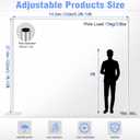 Pipe and Drape Backdrop Stand 10FT x 10FT, Adjustable Backdrop Stand Heavy Duty, Background Stand, Backdrop Stand for Parties, Photography, Wedding, Birthday Decoration, 10x10ft