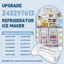 243297609 243297613 Refrigerator Ice Maker Replacement - Compatible with Frigidaire Electrolux, Replaces 603 606 607 (6-Pin) - Upgraded