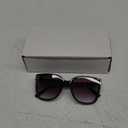 Vince Camuto Women's Glamorous 100% UV Protective Square Sunglasses (Black)