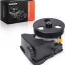 A-Premium Power Steering Pump, with 6-Groove Pulley & Reservoir, Compatible with Chevrolet Uplander 2005 & Buick Rendezvous 2002-2007 & Pontiac Aztek 2002-2005, Montana 2005 & Saturn Relay 2005