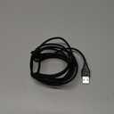 6 Foot Braided Nylon Micro Black Chrome USB Charge/Sync Cable