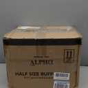 Alpha Living 6 Pack - Disposable Chafing Dish Buffet Set, Half Size Pans, Welded Body Food Warmers for Parties, Fuel Cans Complete Set, Warming Trays (Complete Kit (with Racks))