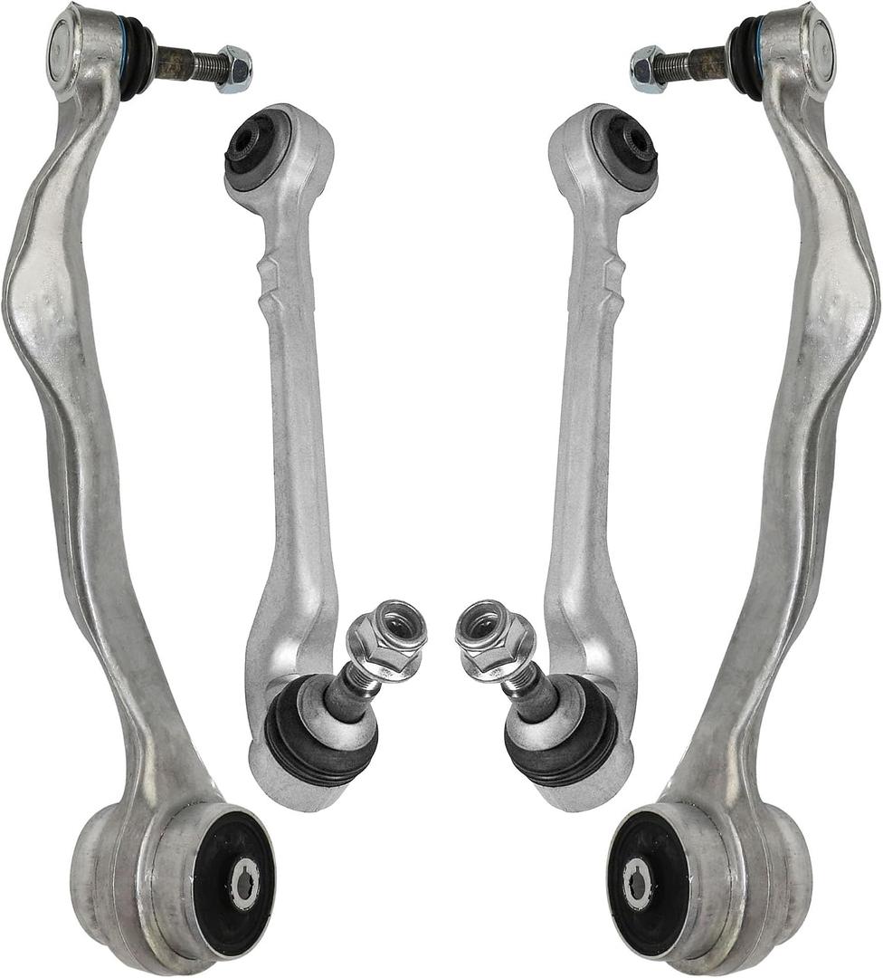 Front Upper and Lower Control Arm Compatible with BMW 2012-2017 2 3 4 Series 228i 230i 320i 328d 328i 330e 330i 335i 340i 428i Gran Coupe 430i 435i Control Arm Kit (Only for 2WD)