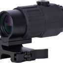 G33 G43 G45 Riflescope Magnifier - 3X & 5X Magnification for Enhanced Accuracy and Targeting (Black)