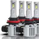 NINEO 9005 H11 Fog Light Combos, 600% Super Bright Wireless, Pack of 4