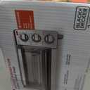 BLACK+DECKER 4-Slice Toaster Oven with Natural Convection, Stainless Steel, TO1760SS (TO1760SST-1), Large