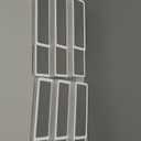 YAN & HIN Pack of 2, 3-Tier Spice Rack, Expandable and Non-Skid tiered Shelf, Medicine Cabinet Organizers, pantry organizers, and Seasoning Organizer, Canned Food Organizer