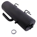 Muffler Silencer 1262115-489 Compatible with Polaris Ranger 800 4X4 6X6 EFI 2010-2017 Ranger 500 2010 Ran-ger Crew 800 2010-2014 Ran-ger HD 800 2010 Ran-ger XP 800 2011-2012