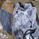 GarveeHome 2000 LBS Power Cage, Squat Rack, Multifunctional Weight Cage with Cable Crossover System and LAT Pulldown, Workout Cage with Adjustable Safety Bars for Home Gym, Black (Red)