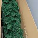  6.5ft Pre-Lit Hinged Pencil Christmas Tree 250 Multicolor Lights