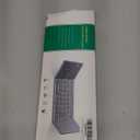 Samsers Multi-Device Foldable Bluetooth Keyboard with Touchpad Rechargeable Dual-Mode(2.4G+BTx2) Wireless Keyboard with Holder, Portable Ultra Slim Folding Keyboards for Android Windows iOS Mac OS (Grey)