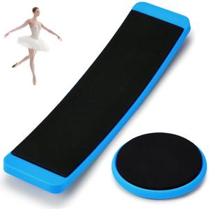 2 Pcs Portable Turning Board Figure Ice Skating Spinner for Ballet Dancers Ice Skaters Gymnasts Cheerleaders Training Improving Balance Pirouette Equipment