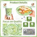 171pcs Margs and Matrimony Bachelorette Tableware Set, Margarita Party Decorations Include Margs and Matrimony Banner 50 Thickened Plates 2 Tablecloths for margarita party