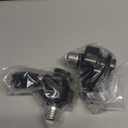 Enhon 2 Pcs 3 in 1 Light Socket Outlet Adapter, E26 Light Socket to Plug Adapter with Extension Cord, 3 Prong Bulb Outlet Converter for Indoor Outdoor Garage, Porch, Patio, Camera, LED Strip (Black)