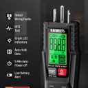 KAIWEETS Electrical Test Kit, Non-Contact Voltage Tester and GFCI Outlet Tester with LCD Display, Wiring Fault Checker, Outlet Tester Kit for Electrician, DIY, 2-Piece