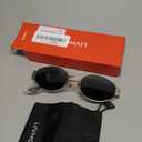 livho 2025 Trendy Oval Sunglasses - Stylish Polarized Shades for Everyday - Retro Metal Frames
