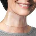 5 PCS Silicone Neck Wrinkle Patches - Reusable Overnight Anti-Wrinkle Patches, Anti Aging Silicone Wrinkles Patche for Skin Firming & Neck2.5 Months Supply -Upgraded Version