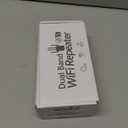 WiFi Extender Signal Booster - Dual Band 5.0G&2.4G, Covers 12880 Sq.Ft, Supports 105 Devices, 1-Tap Setup with Ethernet Port for Faster Speed