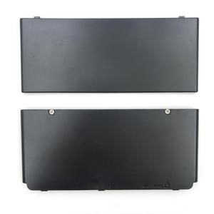 Front Back Housing Shell Case Cover Top/Bottom Faceplate Plates Replacement for Nintendo New 3DS Console (Black)