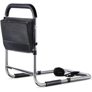 Medical king Bed Assist Rail Without Legs Bed Assist Rails for Seniors ASTM Approved Bed Assist bar with Storage Pocket Easy to get in or Out of Bed Safely with Floor Support