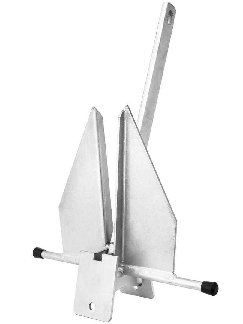 Young Marine Boat Anchor Fluke Anchor 8 LB 10 LB 13 lb for Different Size Boats Pontoon, Deck, Fishing, and Sail