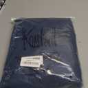 Navy Curtains 84 Inch Length for Living Room Set of 2 Panels Grommet Semi Sheer Nautical Curtains for Bedroom Boys Room Kids Nursery Bathroom Windows 52x84 Inches Long Navy Blue