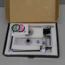 AboveTEK 2-in-1 iPad Stand for Desk, Aluminum iPad Holder Arm with Clamp & Magnetic Ring Head, 360 Adjustable Tablet Stand Holder, Bed Clamp Mount for 4.7"-13" iPads Air/Pro/Mini, Galaxy Tab & Phones Gray