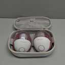 Momcozy Breast Pump Hands Free Mobile Style | M6, Wearable Breastfeeding Pump Ideal Rhythm for More Milk, Double Fit Flange More Fit & Discreet with 3 Modes & 9 Levels, 24mm - 2 Pack Cozy Red