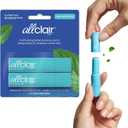 Allclair Nausea Relief Inhaler for Motion & Morning Sickness Fast-Acting, Non-Drowsy, Natural Alternative to Pills & Patches, Travel Essential (2 Inhalers)