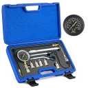 Orion Motor Tech Engine Compression Tester Kit,   Cylinder Compression Tester Kit with Spark Plug Tester, Engine Cylinder Pressure Gauge for Gas Petrol Engines