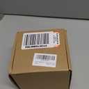 LAKIRA Large Body Powder Puff and Container, 2 Large Powder Puffs, Crystal Powder Container with 3.93" Puff for Baby Women, Dusting Powder Container with Puffs for Women, Bath, Home Use (4″ Pure)