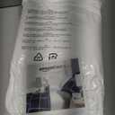 Amazon Basics White Down Alternative Comforter and Duvet Insert with Corner Tabs, Machine Washable, King, All-Season, 102 x 90 inches