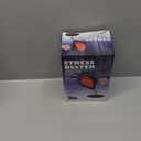 Tech Tools Stress Buster Desktop Punching Bag - Suctions to Your Desk, White Elephant Gifts for Coworker Men and Women, Heavy Duty Stress Relief Ball, Gag Gifts Funny Desk Accessories (Red/Black)