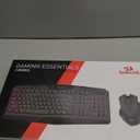 Redragon S101M-KS Gaming Keyboard and Mouse Wireless with Tri-Mode, RGB Keyboard and 4800 DPI Gaming Mouse, 10 Independent Multimedia Keys for Wins, PC, Computer, Wireless S101 Ideal for Gamer (Black-New)